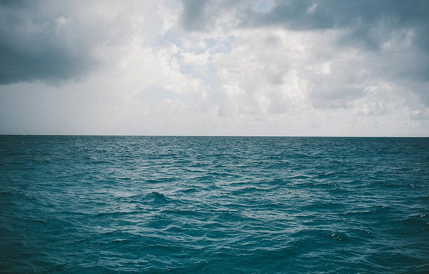 laut, awan, samudra, horizon, laut, samudra, tak terhingga, awan, tak terhingga, horizon, awan kelabu, awan kelabu untuk , bagian пейзажи, Awan Laut Wallpaper HD