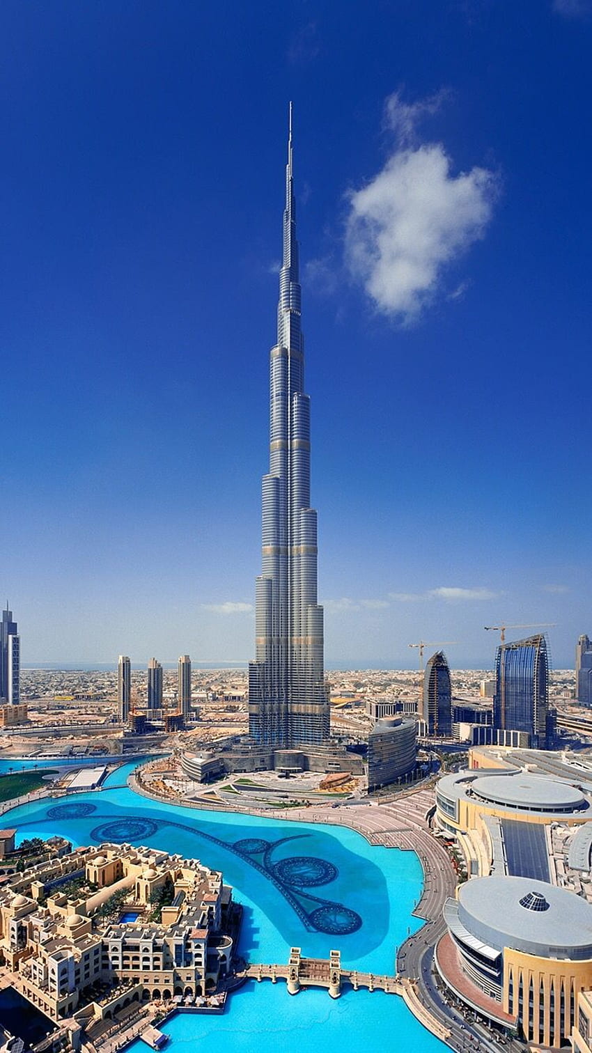 ДОКОСНЕТЕ И ВЗЕМЕТЕ ПРИЛОЖЕНИЕ ⬆ Удивителен небостъргач в Дубай HD тапет за телефон