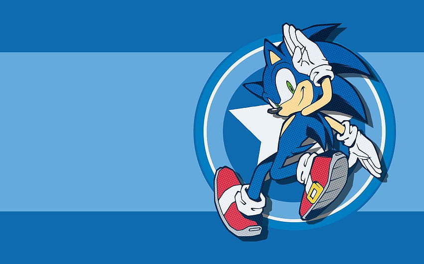 Sonic Background, Sonic PC HD wallpaper