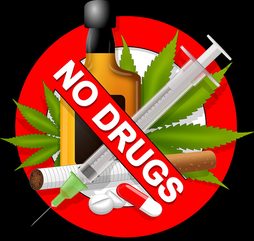 No Smoking Clipart Gateway Drug - Не вземайте наркотици HD тапет