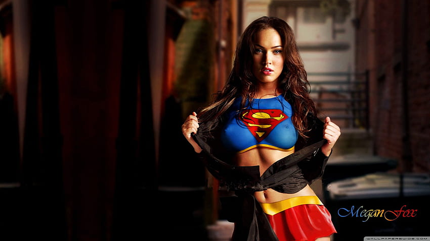 Superfrau, Supermann und Superfrau HD-Hintergrundbild
