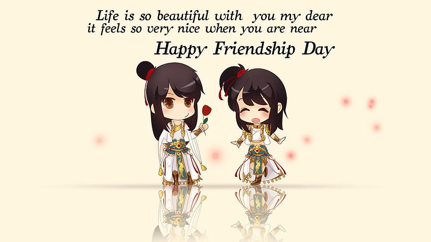 Anime Quotes About Friendship. QUOTES OF THE DAY, Japanese Anime Friends HD wallpaper
