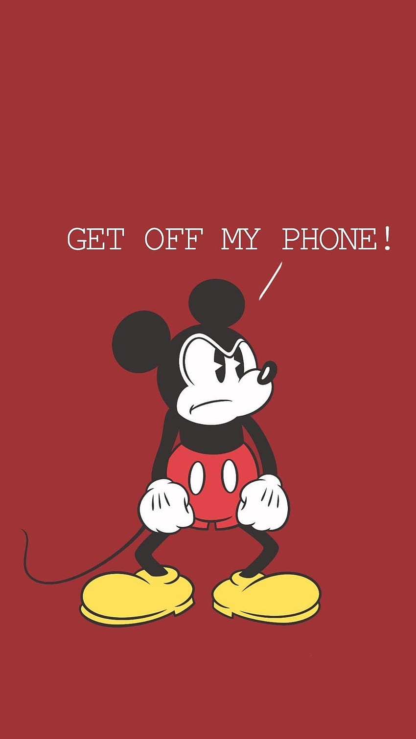 Mickey Mouse Android. Cartoon iphone, Funny phone , Dont touch my phone HD phone wallpaper