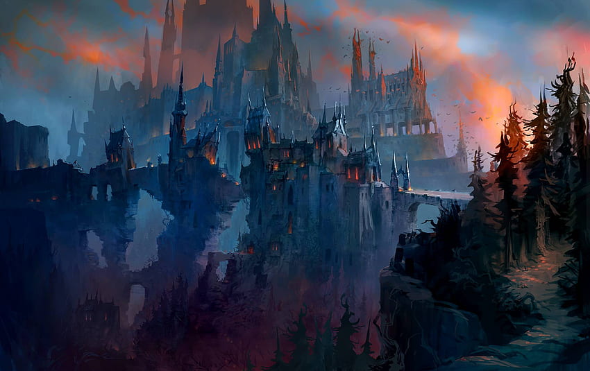 Revendreth WoW Shadowlands, juegos, y antecedentes, World of Warcraft Shadowlands fondo de pantalla