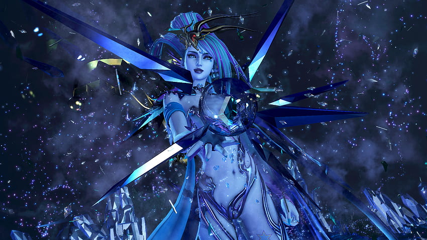 Dissidia Final Fantasy NT, fantasy, girl, warrior HD wallpaper