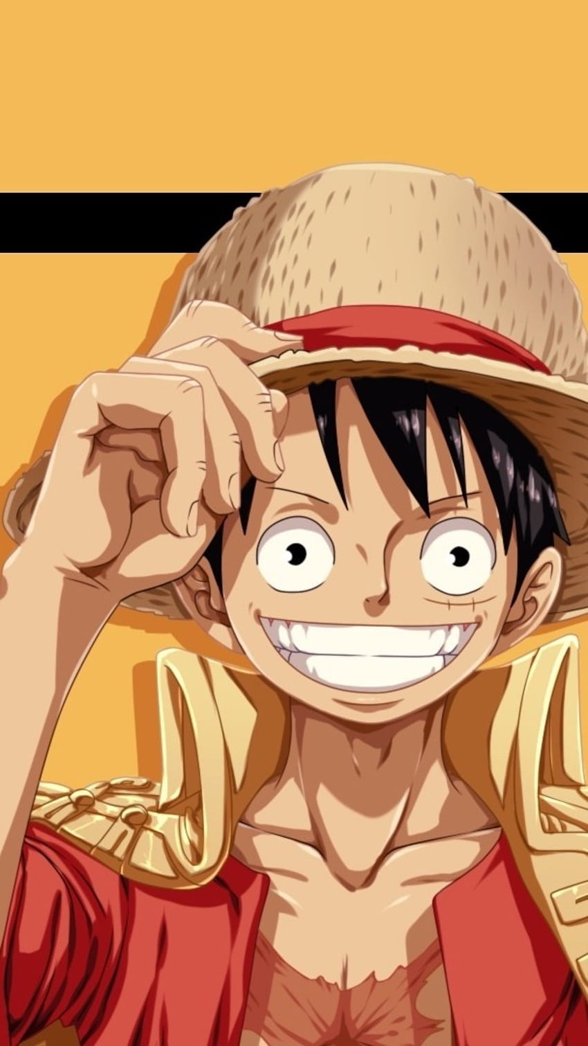 Luffy, Komik, Luffy Gülümseme HD telefon duvar kağıdı