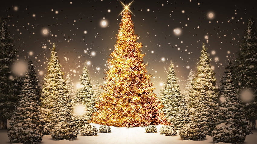 Noel Işıkları Noel Arkaplanı Estetik, Noel Işıkları Tumblr Sevimli HD duvar kağıdı