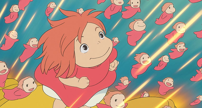 Ponyo - Gake no Ue no Ponyo - Tablero de anime, Studio Ghibli Ponyo fondo de pantalla