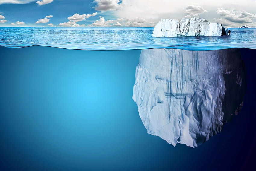 Iceberg Inteligência Emocional - Inteligência Emocional Iceberg - papel de parede HD