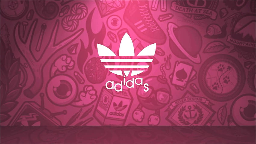 Adidas Pink -, Pink Adidas Logo HD wallpaper