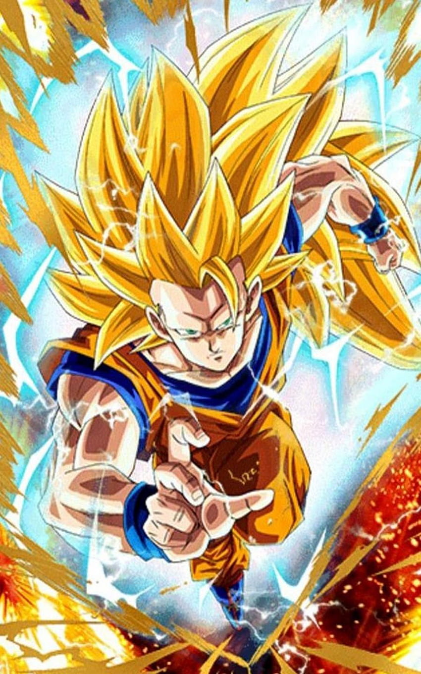 Goku SSJ3 iPhone, Goku SS3 HD phone wallpaper