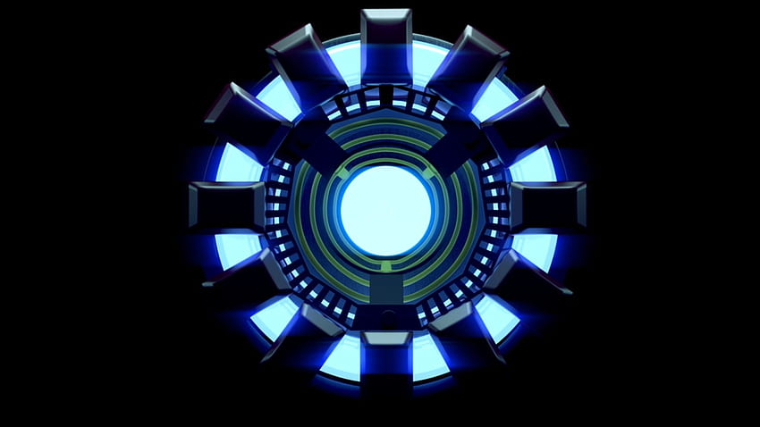 Arc Reactor - Minecraft Unlimited Superheroes Mod 6.0 Żelazo, symbol Iron Mana Tapeta HD