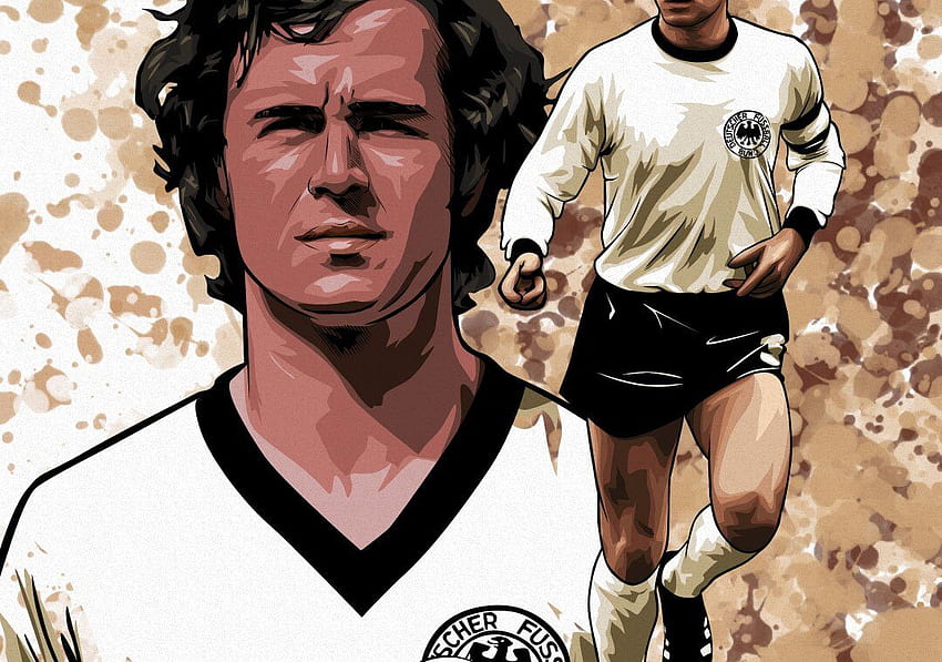 Franz Beckenbauer: o imperador do futebol - Box To Box Football papel de parede HD