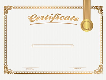 White Certificate Template PNG HD wallpaper | Pxfuel