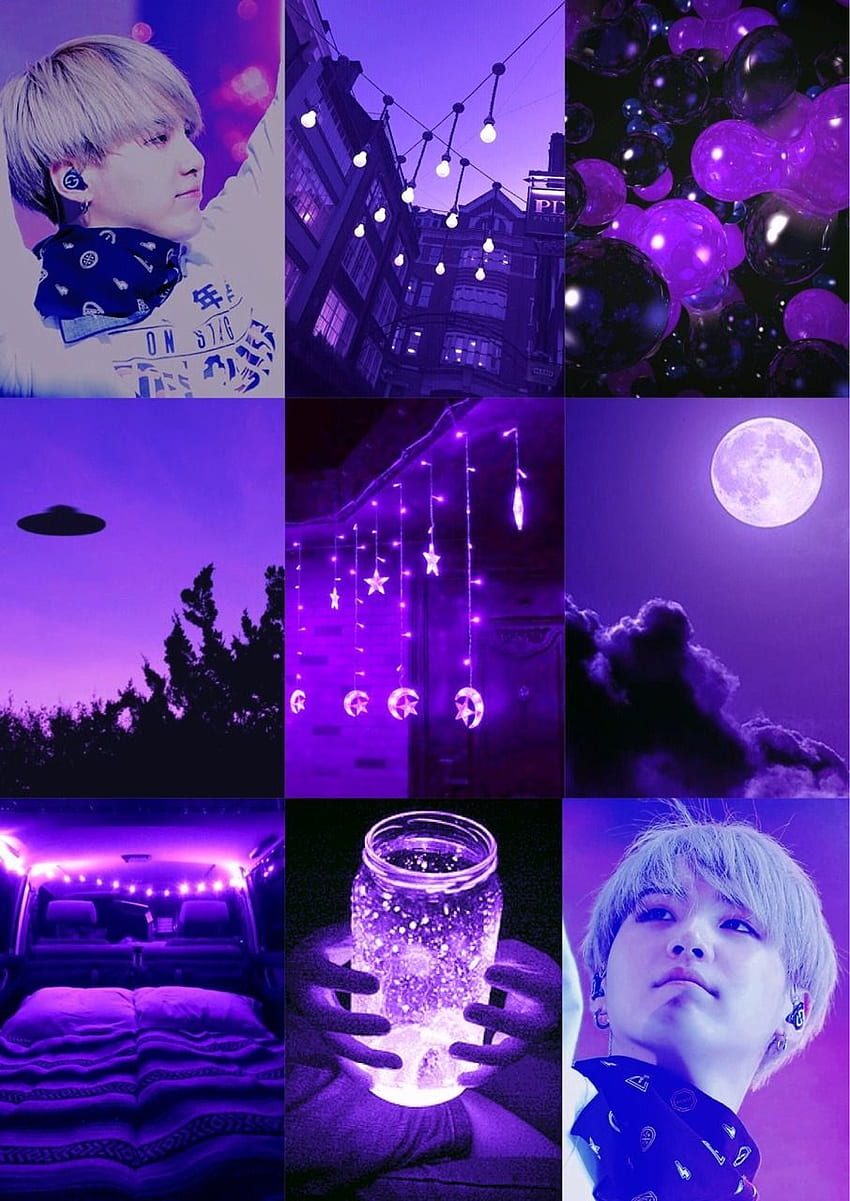 BTS Moodboards, Purple Aesthetic HD phone wallpaper | Pxfuel