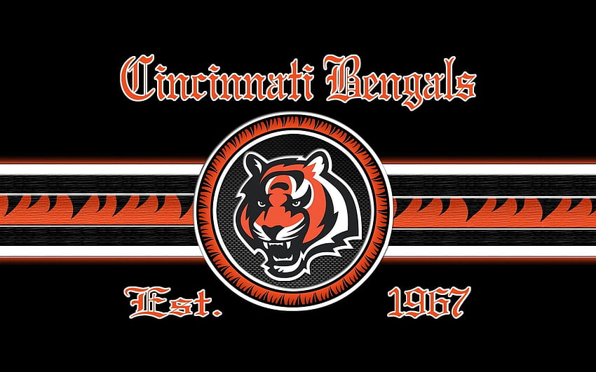 Cincinnati Bengals . t, Bengals Logosu HD duvar kağıdı