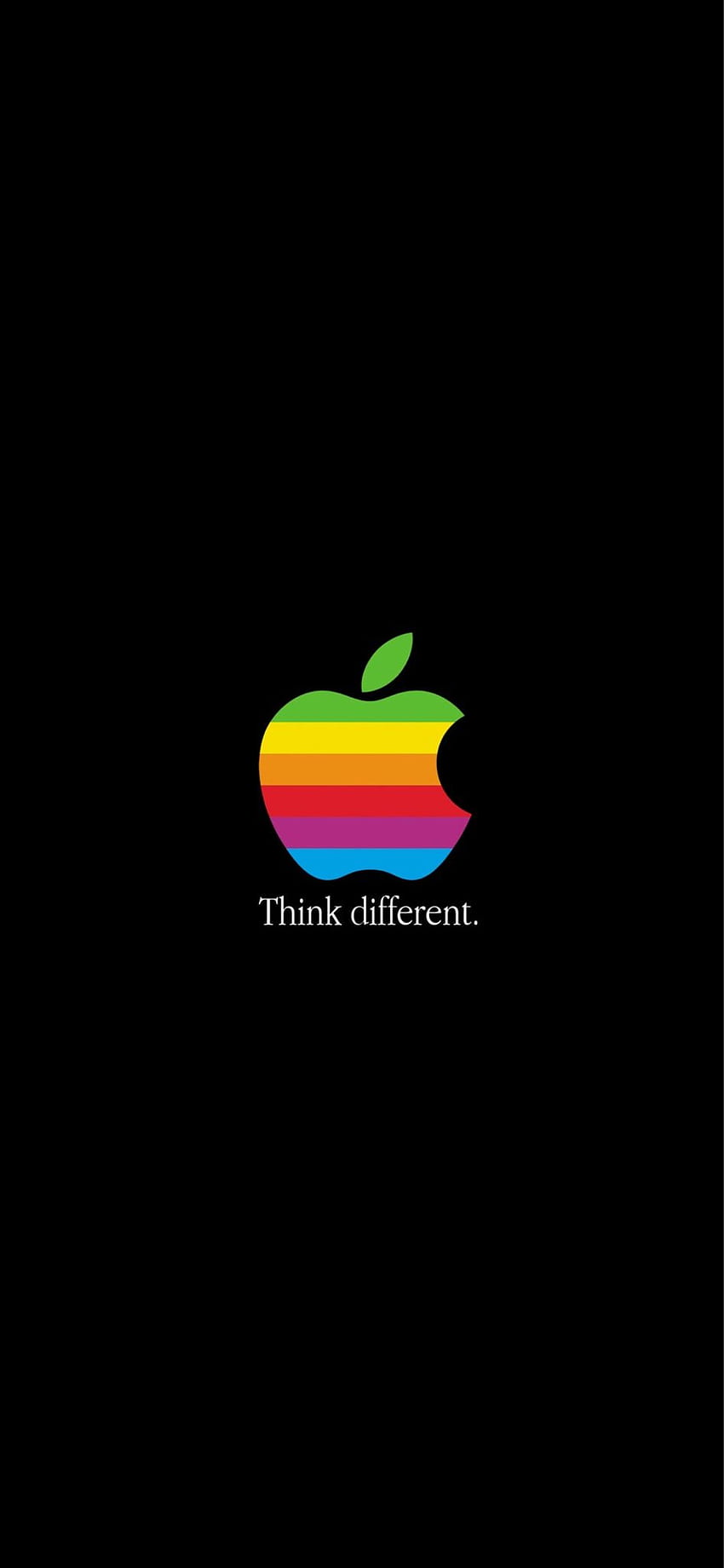 iPhone piensa diferente, Apple piensa diferente fondo de pantalla del teléfono