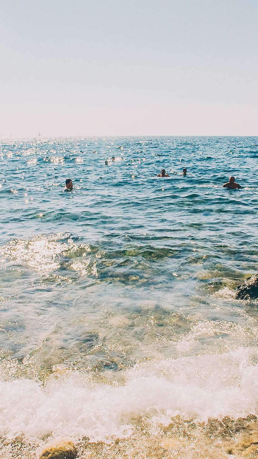 iPhone 6 - beach vacation swim ocean sea summer nature HD phone wallpaper