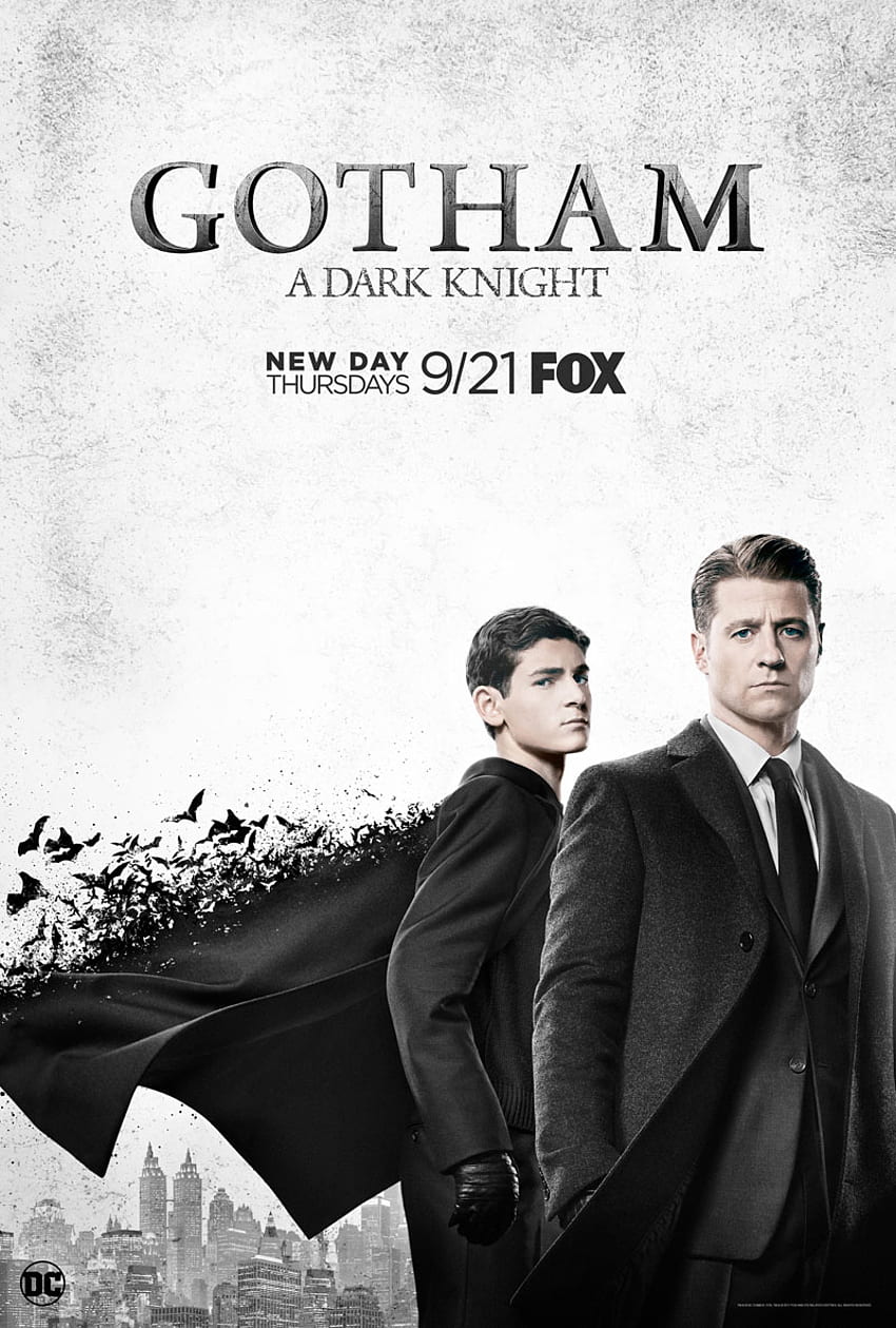 Gotham Stagione 4: Bruce Wayne diventa Il Cavaliere Oscuro Sfondo del telefono HD