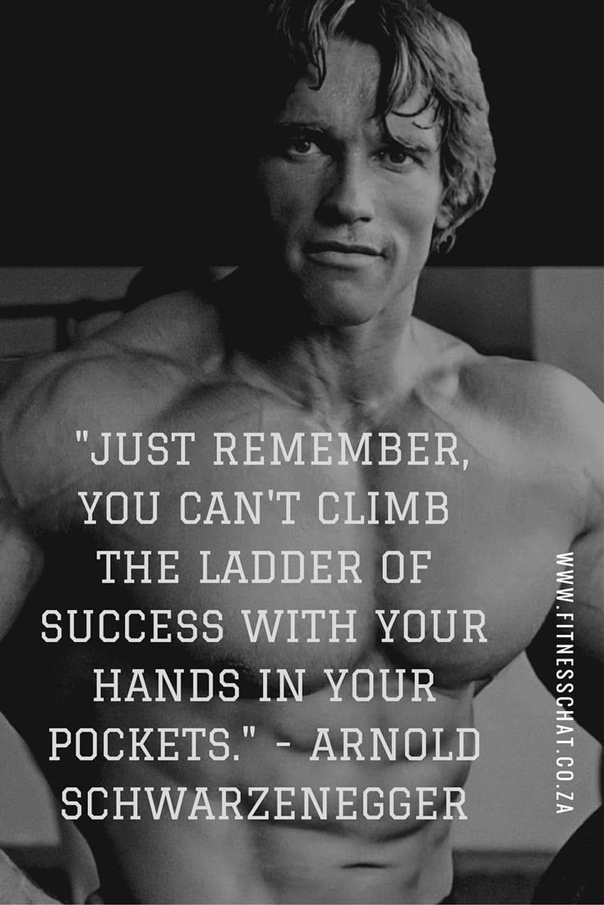 Idee per citazioni di Arnold nel 2021. motivazione per il bodybuilding, citazione per la palestra, motivazione per il fitness, citazioni per Arnold Schwarzenegger Sfondo del telefono HD