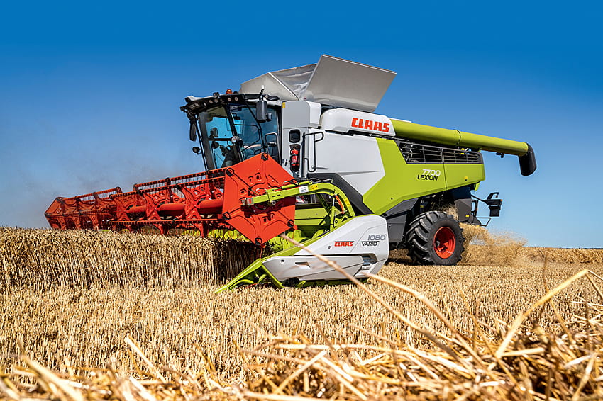 Agricultural machinery Combine harvester Claas Lexion HD wallpaper