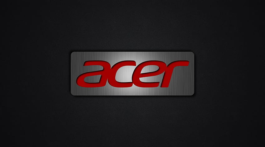 Acer Dark Red Logo HD wallpaper