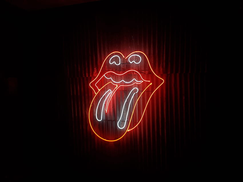 The Rolling Stone neon signage , light, la plata, argentina • For You ...