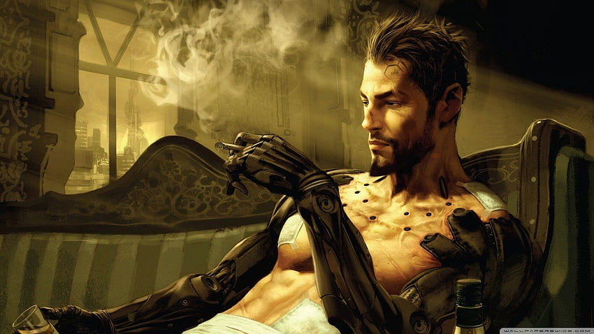 Adam Jensen, Deus Ex: Ludzka rewolucja /, Deus Ex Ludzkość podzielona Tapeta HD