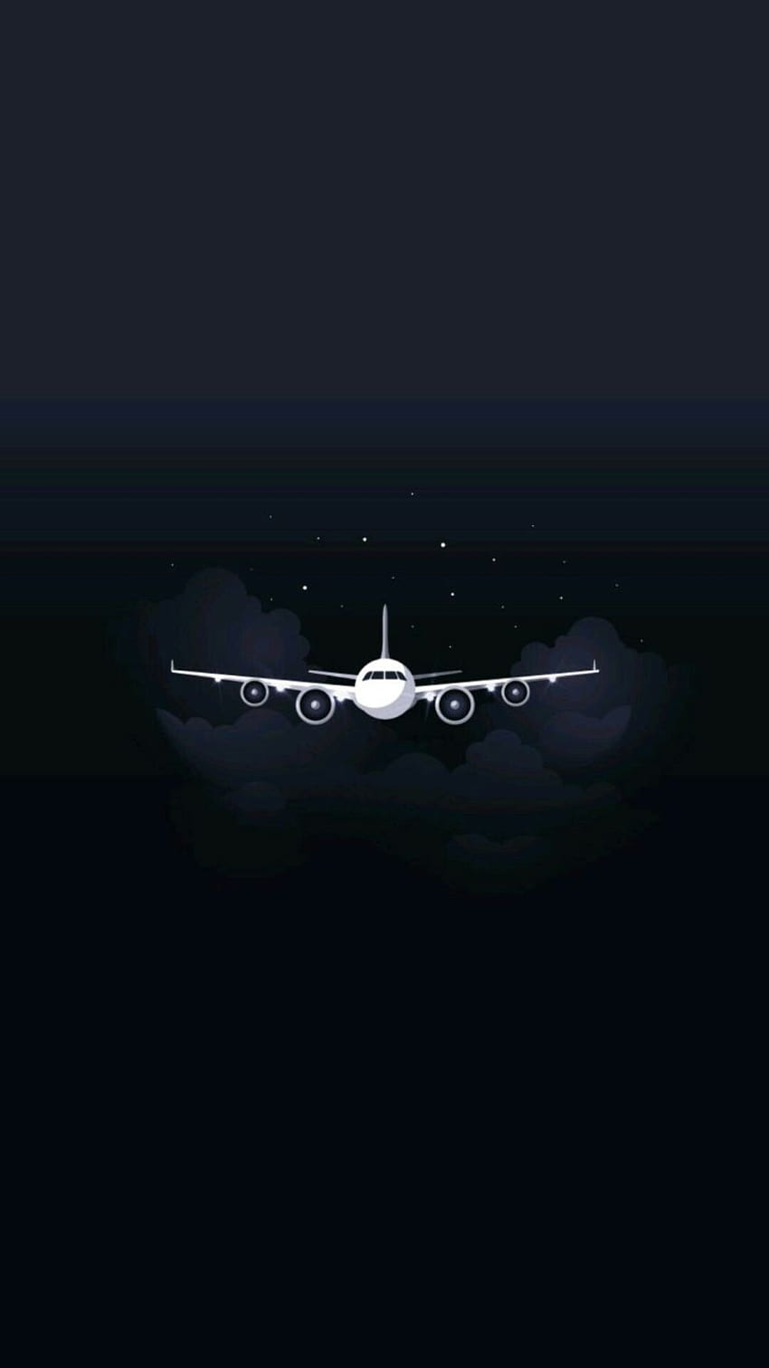 Airplane iPhone Dark Theme Battery Saving 1080X1920 HD phone wallpaper |  Pxfuel