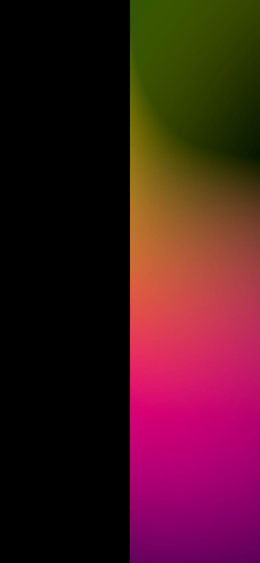 Herbstliche Steigung. DUAL - Zentral. Ursprüngliches iPhone, Hintergrundtelefon, Samsung-Galaxie, zweifarbig HD-Handy-Hintergrundbild