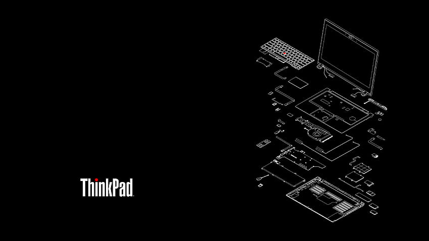 Lenovo ThinkPad T14 Gen 1 Explodiert, Lenovo ThinkBook HD-Hintergrundbild