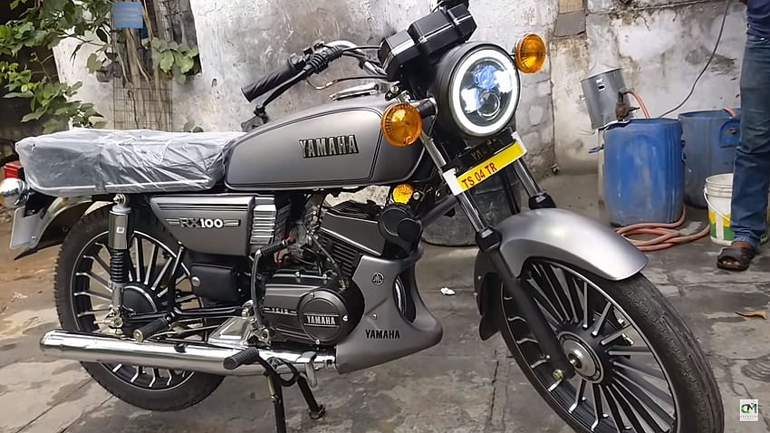 Every Yamaha RX100 lover must see this factory reset unit HD wallpaper