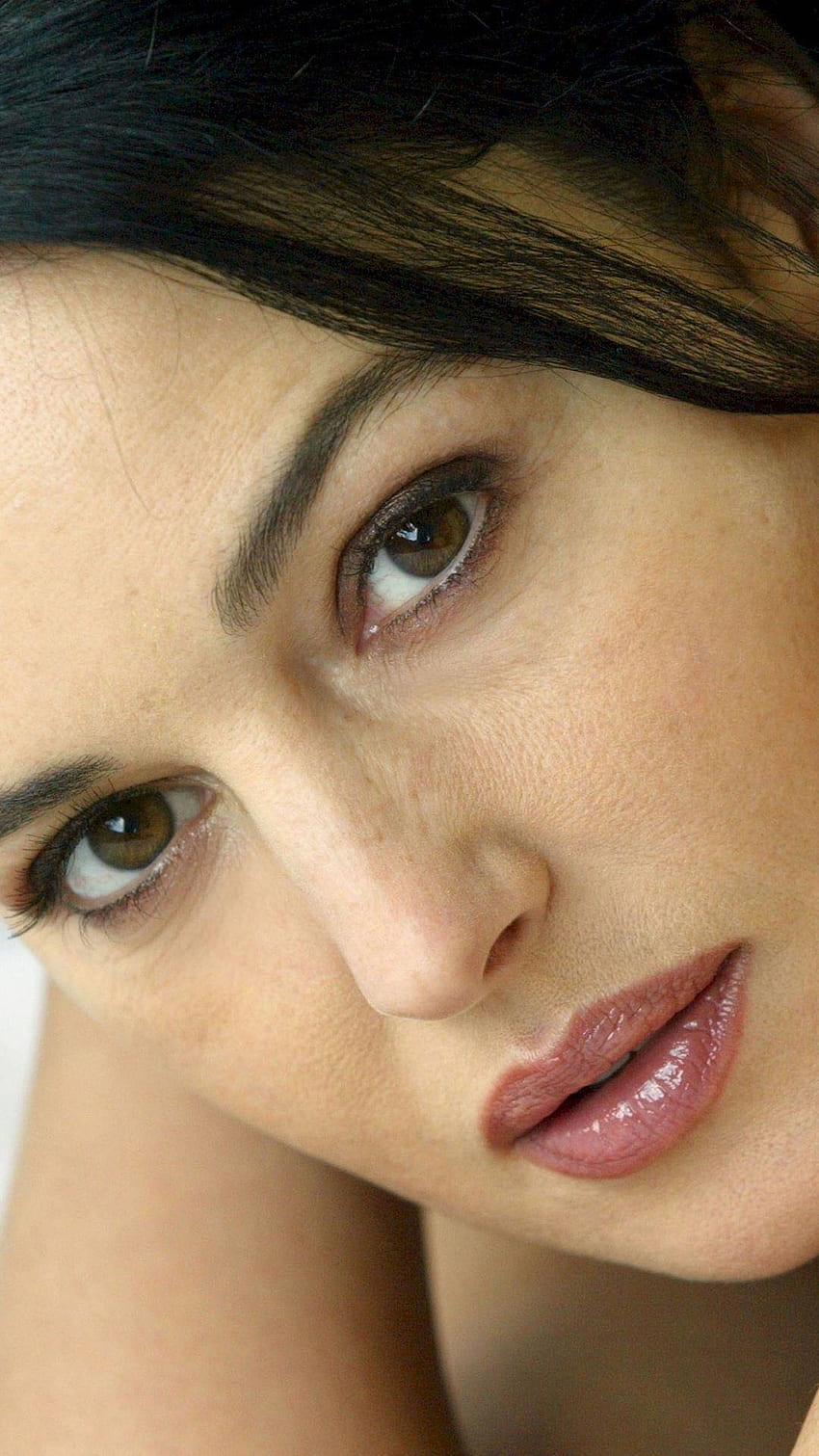 Monica Bellucci, Closeup Face, yüz, portre, kadın HD telefon duvar kağıdı