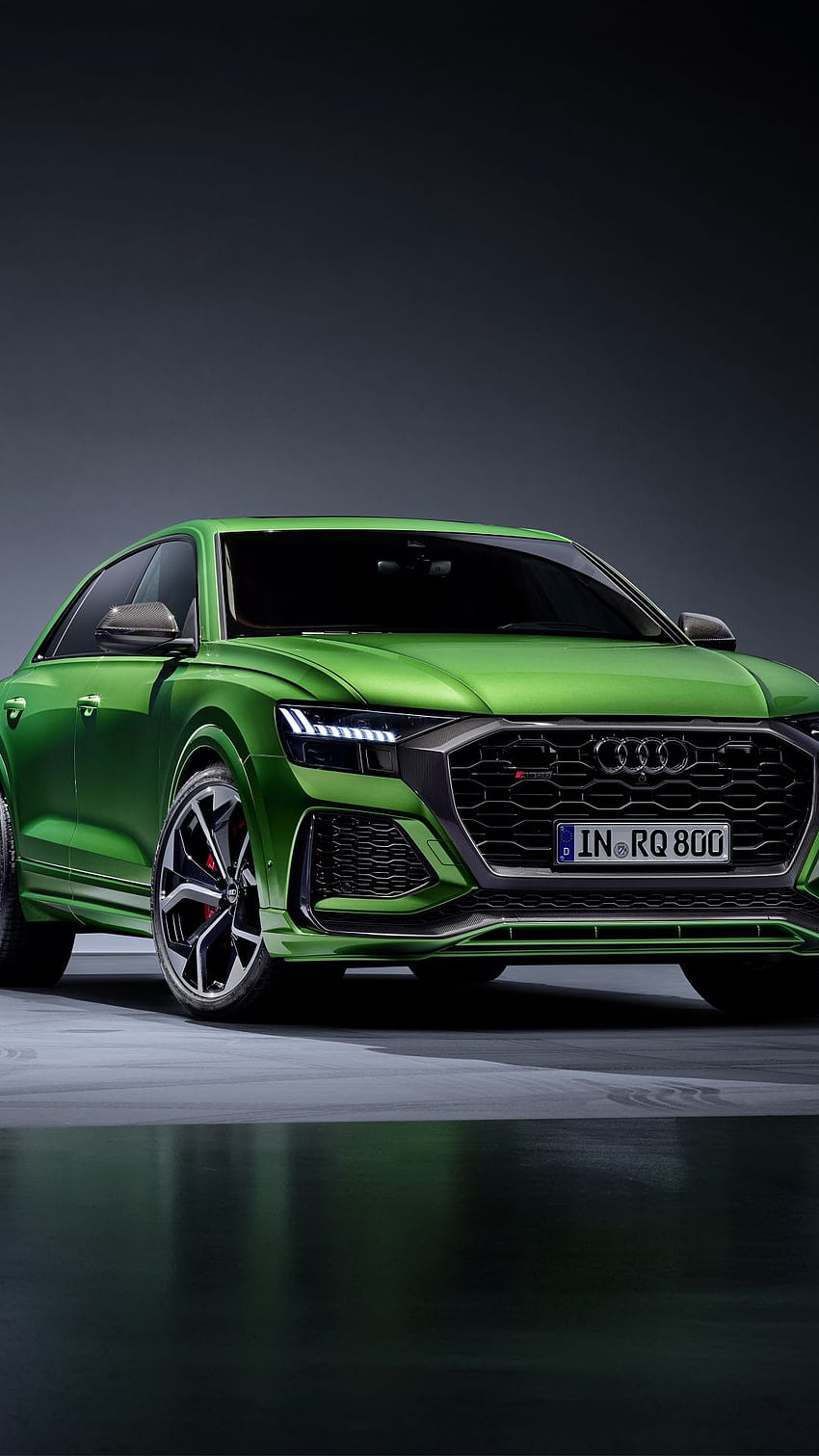 Audi Q8, luxurious SUV, green car . Car, Green Cars HD phone wallpaper