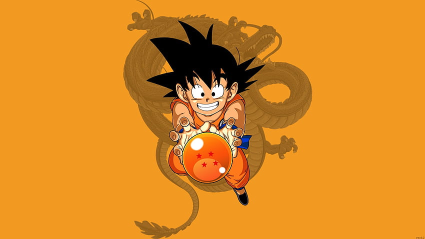 Kid Goku, Dragonball, minimal HD-Hintergrundbild