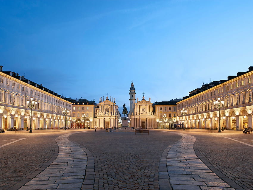 Piazza San Carlo, Turin Wallpaper HD