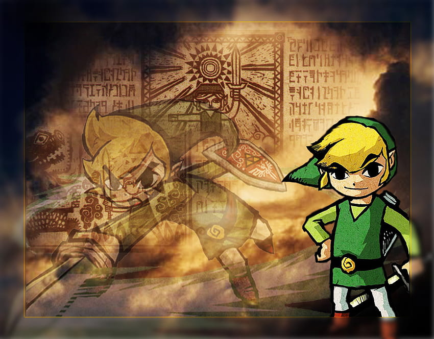 Held der Winde und Meere, Toon-Link, Toon-Link, Legende von Zelda, Link HD-Hintergrundbild