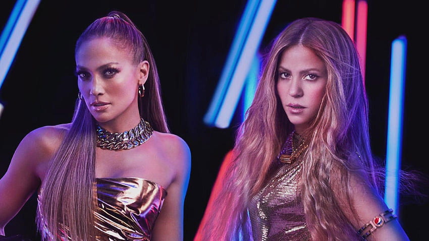 Shakira ให้แฟน ๆ ได้ดูครั้งแรกจากช่วงพักครึ่งของ Super Bowl วอลล์เปเปอร์ HD