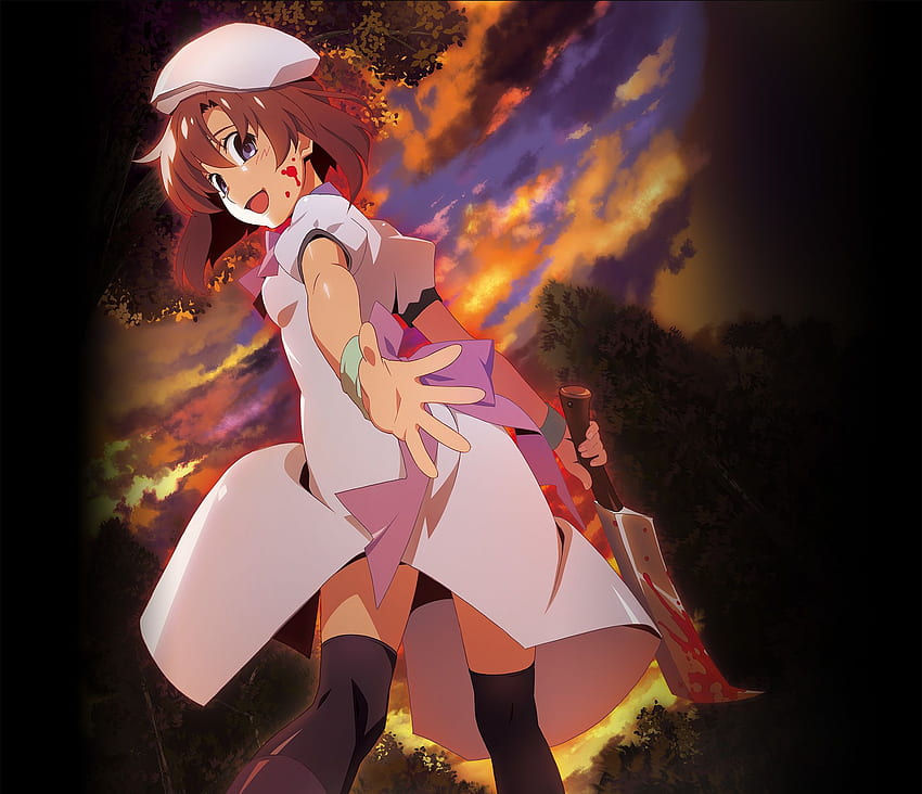 Rena Ryugu Higurashi , Anime , , and Background HD wallpaper