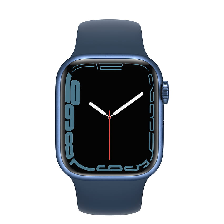 Apple Watch Series 7 GPS, 41mm Blue Aluminum Case with Abyss Blue Sport  Band - Regular, Apple Watch 7 HD phone wallpaper | Pxfuel