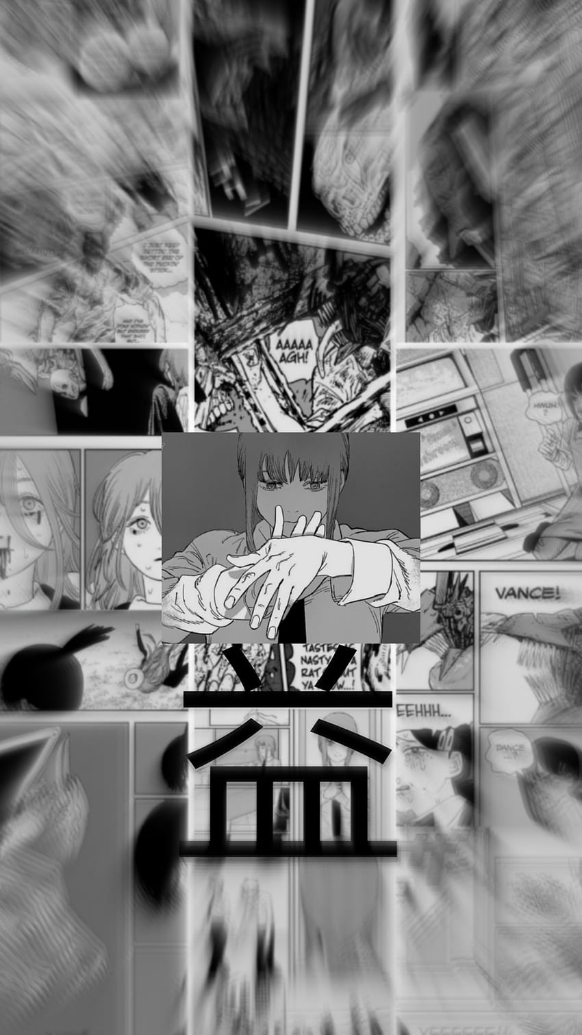 Makima, Ichigo, Blackclover, Dark, Manga, Baka, Bleach Tybw, Chainsawman, Senpai, Simp, Rukia, Anime HD-Handy-Hintergrundbild