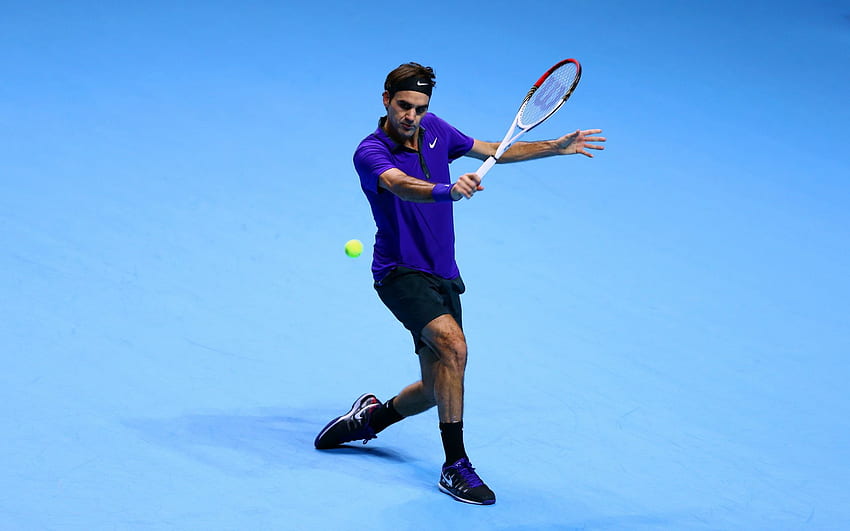 Tenis . , Roger Federer, Tenis, Roger Federer Serve Tapeta HD