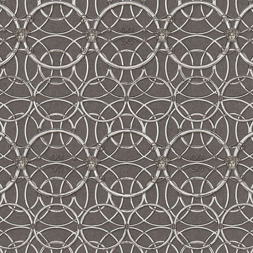 Versace La Scala Del Palazzo Geometric Dark Grey - dari I Love UK wallpaper ponsel HD