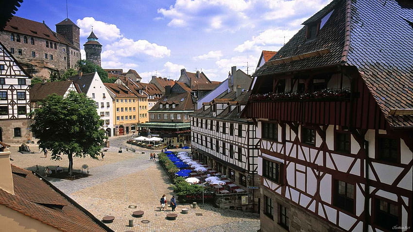 Deutschland, Nürnberg. HD-Hintergrundbild