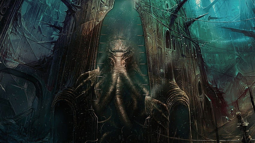 Ресурс: Frostgrave Lovecraftian сценарии. Lovecraftian, Cthulhu, Cthulhu art, Eldritch HD тапет
