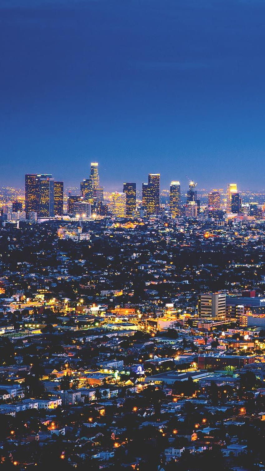 Los Angeles At Night Ultra Backgrounds for iphone los angeles high  resolution HD phone wallpaper  Pxfuel