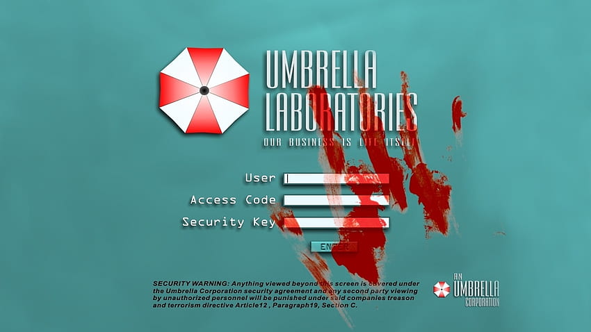 Umbrella Corporation, Resident Evil, videogiochi, sfondi di sangue / e mobile Sfondo HD