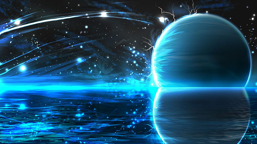 Sci Fi Neptune HD Wallpaper