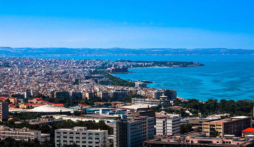 Estoque da Grécia, Thessaloniki Grécia papel de parede HD