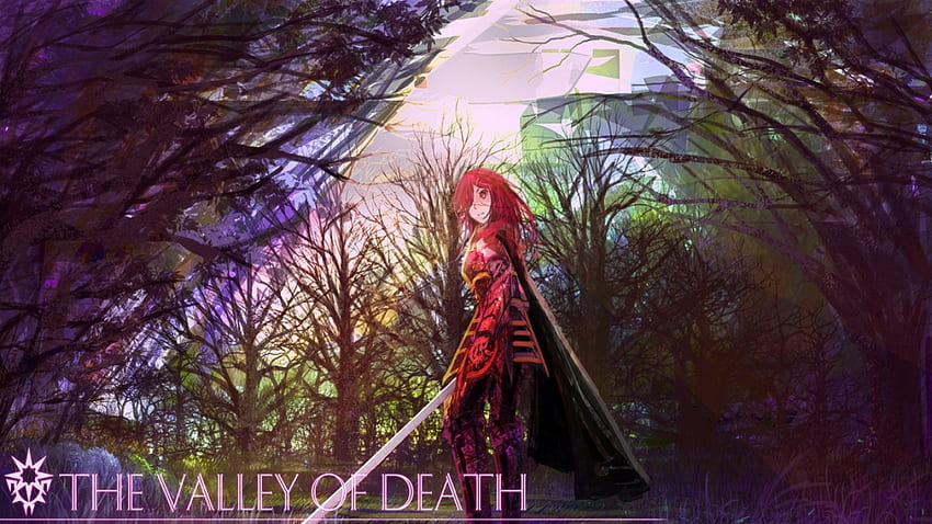 Aya, Warrior of Valley Death, Pixiv Fantasia, Warrior, Forest, Beauty, Wall, Aya, BG, Anime, Girl, Colours, New Sfondo HD